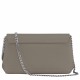 Women Longchamp Roseau Clutch Turtledove Leather