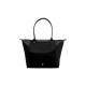 Women Longchamp X André Joint Le Pliage 31 Graffiti Printed Canvas Shoulder Bag Black