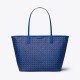 Women Tory Burch Ever Ready Zip Tote Mediterranean Blue