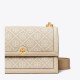 Women Tory Burch Small T Monogram Shoulder Bag Ivory