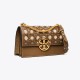 Women Tory Burch Miller Basket Weave Shoulder Bag Moose