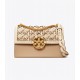 Women Tory Burch Miller Basket Weave Shoulder Bag Cheese White