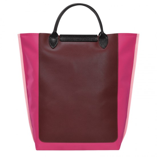 Women Longchamp Cabas Longchamp M Tote Bag Magenta