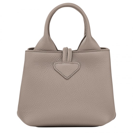 Women Longchamp Le Roseau Xs Handbag Clay