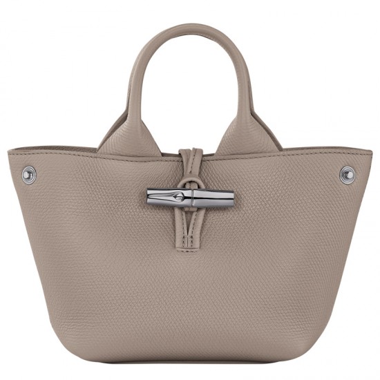 Women Longchamp Le Roseau Xs Handbag Clay