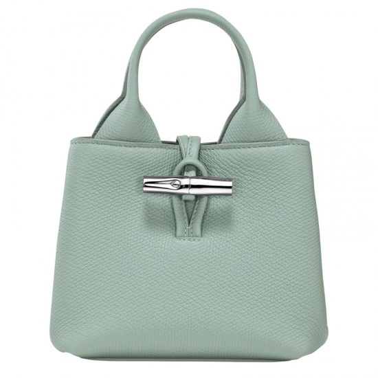 Women Longchamp Le Roseau Xs Handbag Celadon