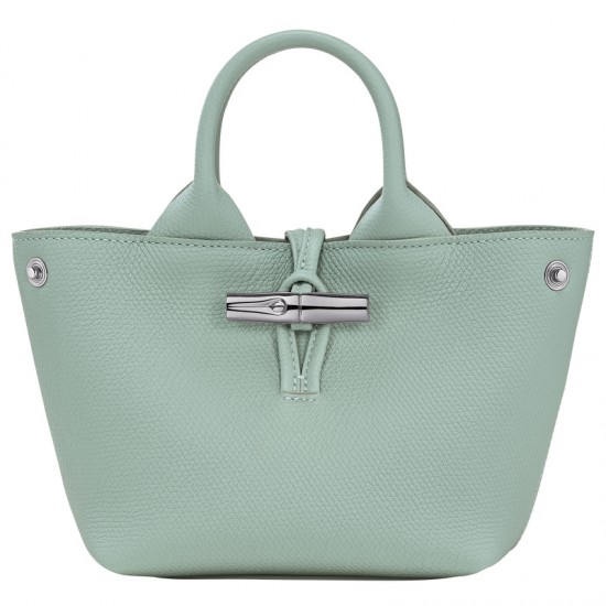 Women Longchamp Le Roseau Xs Handbag Celadon