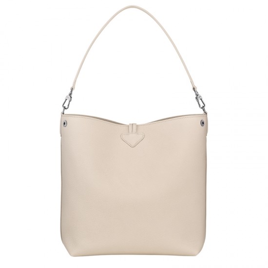 Women Longchamp Le Roseau M Shoulder Bag Paper