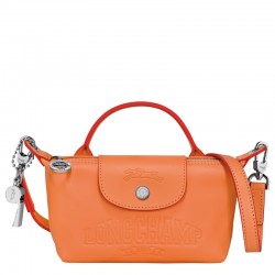 Women Longchamp Le Pliage Xtra Xs Pouch Orange